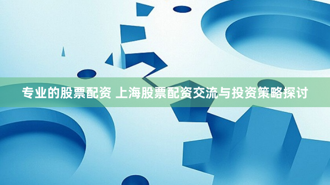 专业的股票配资 上海股票配资交流与投资策略探讨